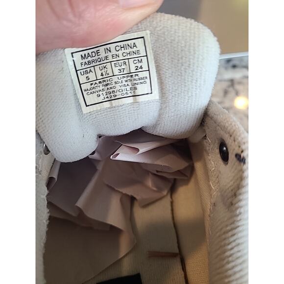 Men’s Polo Ralph Lauren‎ Giles Madras Plaid Sneaker Shoes Size 4.5./5 *Mismatch* - Picture 9 of 10